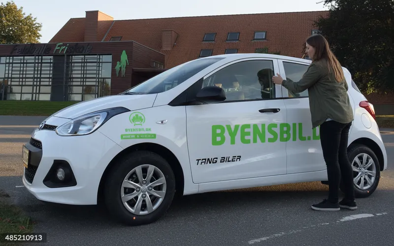Aflever bilen